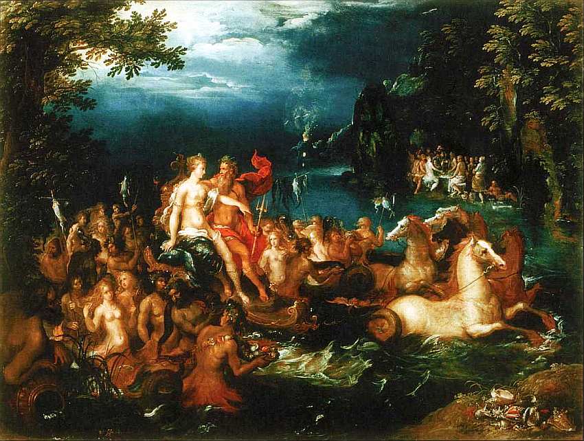  The triumph of Neptune and Amphitrite